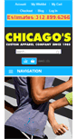 Mobile Screenshot of customtshirtschicago.com